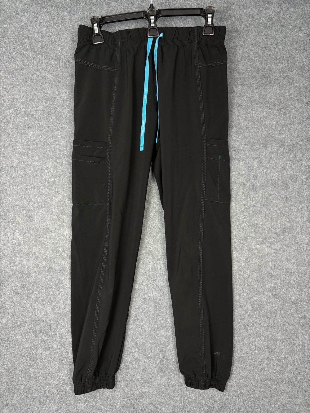 Carhartt Force Jogger Scrub Pants Petite Small Black Stretch Medical Uniform